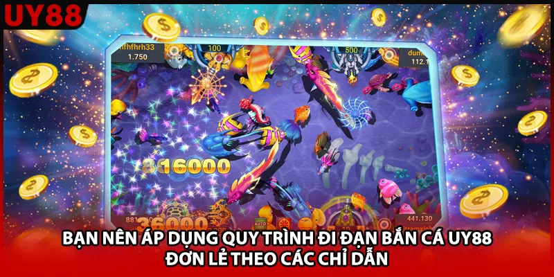 Bạn nên áp dụng quy trình đi đạn bắn cá UY88 đơn lẻ theo các chỉ dẫn