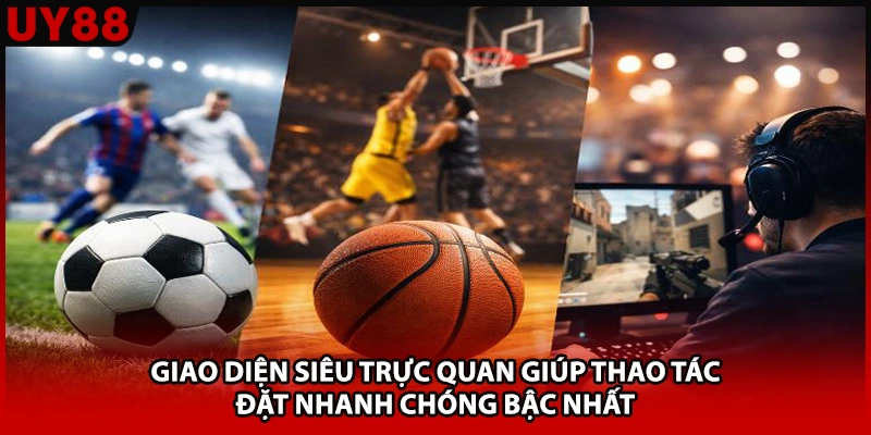 Giao diện siêu trực quan giúp thao tác đặt nhanh chóng bậc nhất
